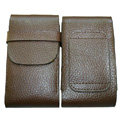 Leather Cases Luxury Holster Covers for LG P880 Optimus 4X HD - Brown
