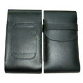 Luxury Leather Cases Holster Skin Covers for LG P880 Optimus 4X HD - Black