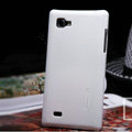 Nillkin Super Matte Hard Cases Skin Covers for LG P880 Optimus 4X HD - White