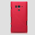 Nillkin Super Matte Hard Cases Skin Covers for Sony Ericsson LT26w Xperia acro S - Red