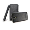 IMAK Luxury Holster Covers Slim leather Cases for Samsung i929 Galaxy S II DUOS - Black