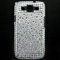 Bling Crystal Cover Diamond Rhinestone Cases For Samsung Galaxy S III 3 i9300 I9308 - White