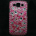 Bling Crystal Covers Rhinestone Diamond Cases For Samsung Galaxy S III 3 i9300 I9308 - Pink