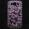 Bling Crystal Covers Rhinestone Diamond Cases For Samsung Galaxy S III 3 i9300 I9308 - Purple