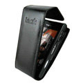 IMAK Flip leather Cases Holster Covers for Sony Ericsson Satio U1 Idou - Black