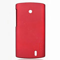 Nillkin Super Matte Hard Cases Skin Covers for Lenovo A68E - Red