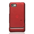 Nillkin Super Matte Hard Cases Skin Covers for Motorola MT680 - Red