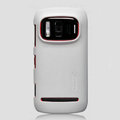 Nillkin Super Matte Hard Cases Skin Covers for Nokia 808 Pureview - White