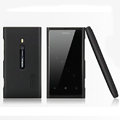 Nillkin Super Matte Hard Cases Skin Covers for Nokia Lumia 800 800c - Black