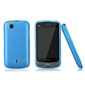 Nillkin Super Matte Rainbow Cases Skin Covers for Lenovo A66T - Blue