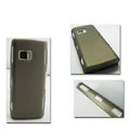 Nillkin Transparent Matte Soft Cases Covers for Nokia X6 - Black