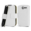 IMAK Slim leather Cases Luxury Holster Covers for Huawei C8550 - Black