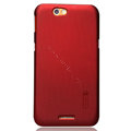 Nillkin Super Matte Hard Cases Skin Covers for Lenovo LePad S2005 - Red