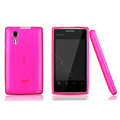 Nillkin Super Matte Rainbow Cases Skin Covers for Amoi N79 - Pink
