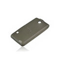 Nillkin Super Matte Rainbow Cases Skin Covers for Huawei U8500 - Black