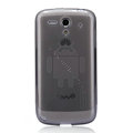 Nillkin Super Matte Rainbow Cases Skin Covers for Huawei U8818 Ascend G300 - Black