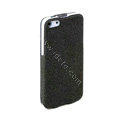 ROCK Eternal Series Flip leather Cases Holster Covers for iPhone 5 - Black