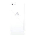 ROCK Naked Shell Cases Hard Back Covers for iPhone 5 - White