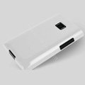 TPU Soft Silicone Cases Skin Covers for LG E400 Optimus L3 - White