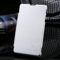 Nillkin leather Cases Holster Covers for Sony Ericsson LT29i Xperia Hayabusa Xperia GX/TX - White