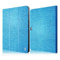 IMAK Slim leather Cases Luxury Holster Covers for Samsung N8000 GALAXY Note 10.1 - Blue