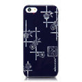 Nillkin Platinum Elegant Hard Cases Skin Covers for iPhone 5 - Jardiniere Blue