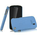 IMAK Cowboy Shell Quicksand Hard Cases Covers for Lenovo A780 - Blue