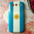 Retro Argentina flag Hard Back Cases Covers for Samsung Galaxy SIII S3 I9300 I9308 I939 I535