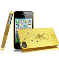 IMAK Aquarius Constellation Color Covers Hard Cases for iPhone 4G\4S - Golden