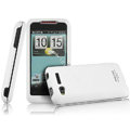 IMAK Armor Knight Color Covers Hard Cases for HTC Lexicon S610D - White