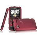 IMAK Armor Knight Full Cover Matte Color Shell Hard Cases for HTC Z715e Sensation XE G18 - Red