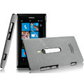 IMAK Cowboy Shell Quicksand Hard Cases Covers for Nokia Lumia 800 800c - Gray