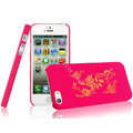IMAK Gold and Silver Series Ultrathin Matte Color Covers Hard Cases for iPhone 5 - Rose