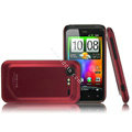 IMAK Ultra-thin Single Back Color Covers Hard Cases for HTC Incredible S S710E G11 - Red