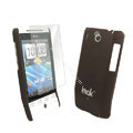 IMAK Ultrathin Color Covers Hard Cases for HTC Hero G3 - Brown