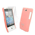 IMAK Ultrathin Color Covers Hard Cases for HTC Hero G3 - Pink