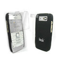 IMAK Ultrathin Color Covers Hard Cases for Nokia E71 - Black