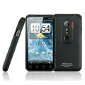 IMAK Ultrathin Matte Color Covers Hard Cases for HTC EVO 3D G17 X515m - Black