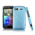 IMAK Ultrathin Matte Color Covers Hard Cases for HTC Pyramid Sensation 4G G14 Z710e - Blue