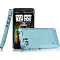 IMAK Ultrathin Matte Color Covers Hard Cases for HTC Raider 4G X710E G19 - Blue