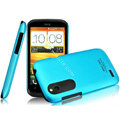 IMAK Ultrathin Matte Color Covers Hard Cases for HTC T328W Desire V - Blue