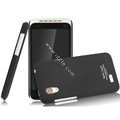 IMAK Ultrathin Matte Color Covers Hard Cases for HTC T328t Desire VT - Black