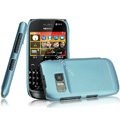 IMAK Ultrathin Matte Color Covers Hard Cases for Nokia 702T - Blue