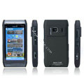 IMAK Ultrathin Matte Color Covers Hard Cases for Nokia N8 - Black