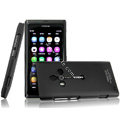 IMAK Ultrathin Matte Color Covers Hard Cases for Nokia N9 - Black