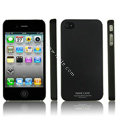 IMAK Ultrathin Matte Color Covers Hard Cases for iPhone 4G\4S - Black