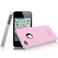 IMAK Ultrathin Double Color Covers Hard Cases for iPhone 4G\4S - Pink