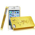 IMAK Virgo Constellation Color Covers Hard Cases for iPhone 4G\4S - Golden