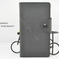 Cover Side Flip leather Cases luxury Holster for LG F160L Optimus LTE II 2 - Black