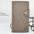Cover Side Flip leather Cases luxury Holster for LG F160L Optimus LTE II 2 - Coffee